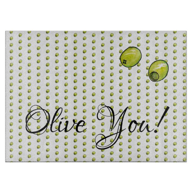 Olive Cutting Board (Front)