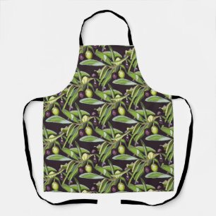 Olive design apron