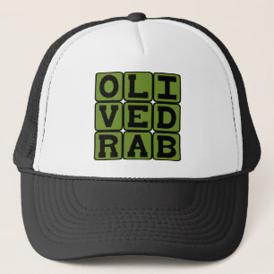 Olive Drab, Colour Trucker Hat