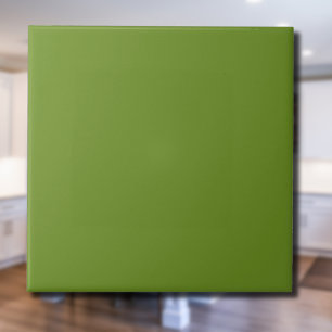 Olive Drab Solid Colour   Classic   Elegant Tile