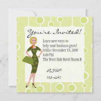 Olive Dress Invitation