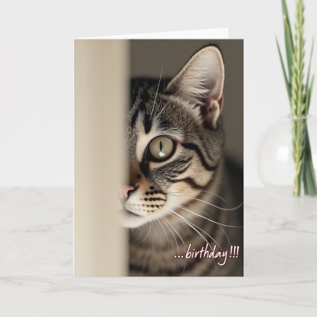 Olive Eye Birthday Card (Front)