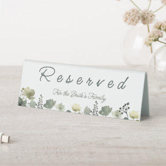 Olive Floral Wedding