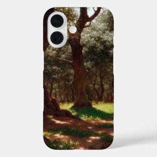 Olive Forest in Cap Saint Martin iPhone 16 Case