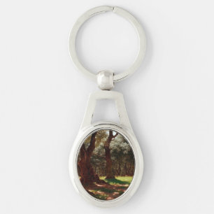 Olive Forest in Cap Saint Martin Key Ring