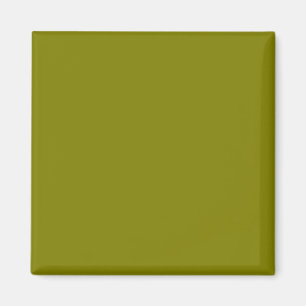 Olive Green 808000 Colour - Option to Add Name Magnet