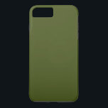 Olive Green Accent Colour Customise This iPhone 8 Plus/7 Plus Case<br><div class="desc">This custom product is available in an olive green accent colour decor background for yourself or as a gift sure to make an impression in all occasions. Click on the "Customise it!" button or link you find on this product page to reveal a set of user friendly designing tools to...</div>
