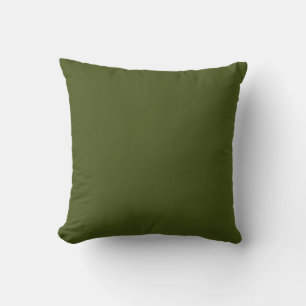 Olive Green Accent Colour Customise This Cushion