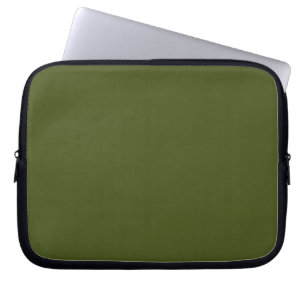 Olive Green Accent Colour Customise This Laptop Sleeve