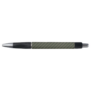 Olive green and charcoal five stripes pattern