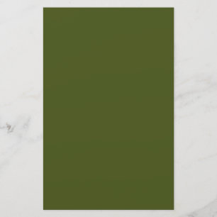 Olive Green Background Colour Customise This Stationery