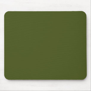 Olive Green Background Decor to Customise Mouse Mat