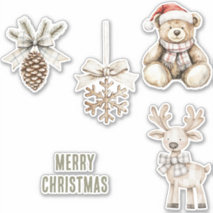 Olive Green Christmas Trees Gold Glitter Circle