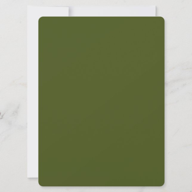 Olive Green Colour Design Customise This (Front)