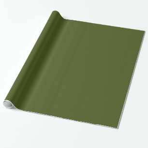 Olive Green Decor Easily Customise This Wrapping Paper