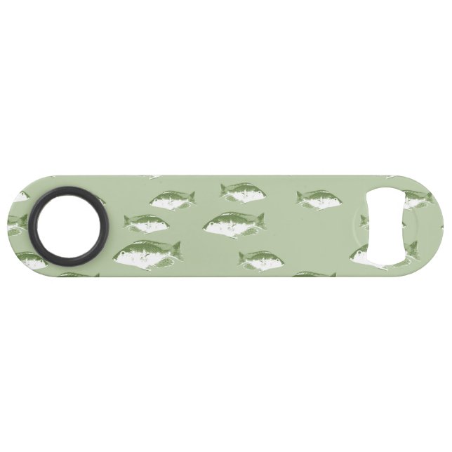 Olive green fish (Back Horizontal)