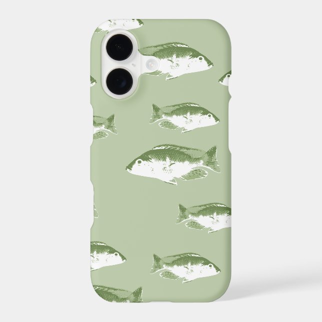 Olive green fish (Back)