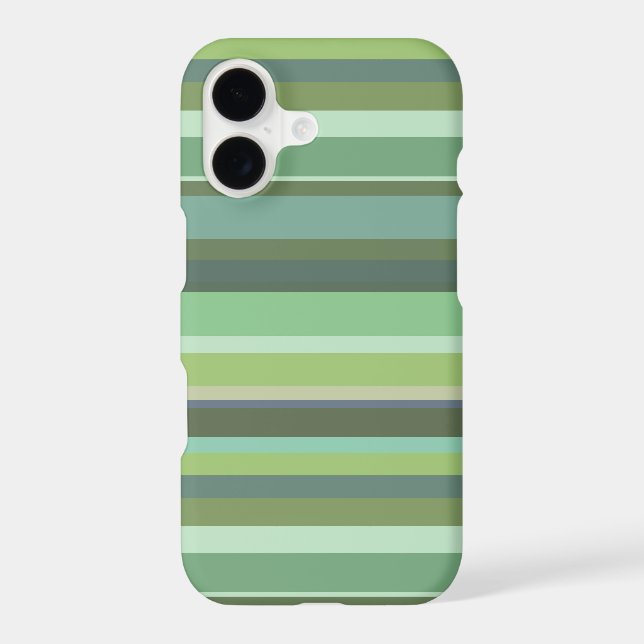 Olive green horizontal stripes (Back)