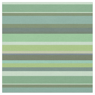 Olive green horizontal stripes fabric