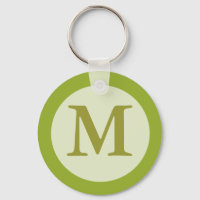 olive green monogram