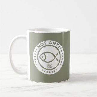 Olive Green NotAntiFish mug