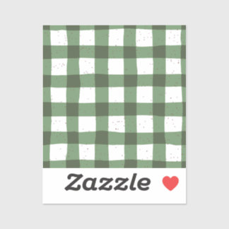 Olive green plaid pattern Natural Scrapbooking