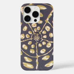 Olive Green Polka Dot Radial Pattern Art Print iPhone 16 Pro Case