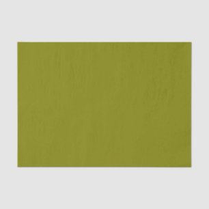 Olive Green Solid Colour Tissue Paper