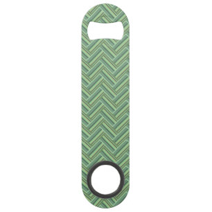 Olive green stripes double weave