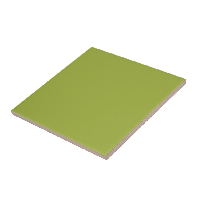 Olive Green Tile (Side)