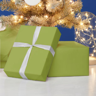 Olive Green Wrapping Paper