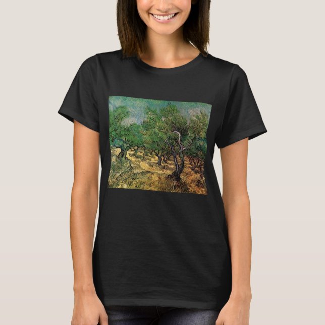 Olive Grove by Vincent van Gogh T-Shirt (Front)