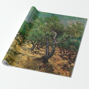 Olive Grove by Vincent van Gogh Wrapping Paper