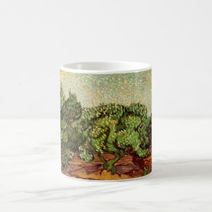 Olive Grove, Pale Blue Sky by Vincent van Gogh Coffee Mug