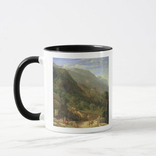 Olive Groves at Varenna, Lake Como, Italy, 1861 (o Mug (Left)