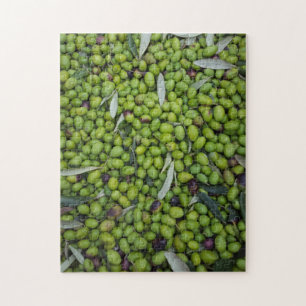 Olive Harvest #1 Jigsaw Puzzle