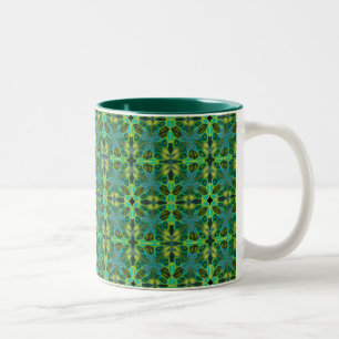 Olive Jubilee 11 oz Two-Tone Mug
