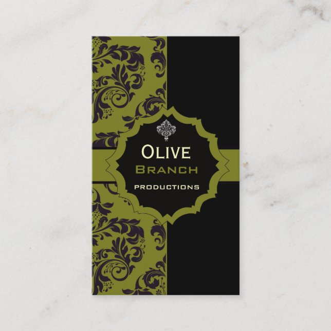 Olive Juice Business Card (Front)