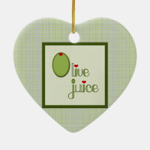 Olive Juice Ceramic Tree Decoration