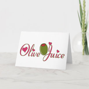 Olive Juice Holiday Card