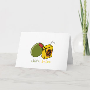 Olive Juice Holiday Card