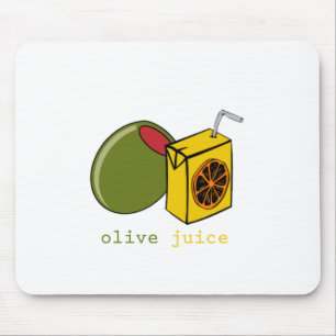 Olive Juice Mouse Mat
