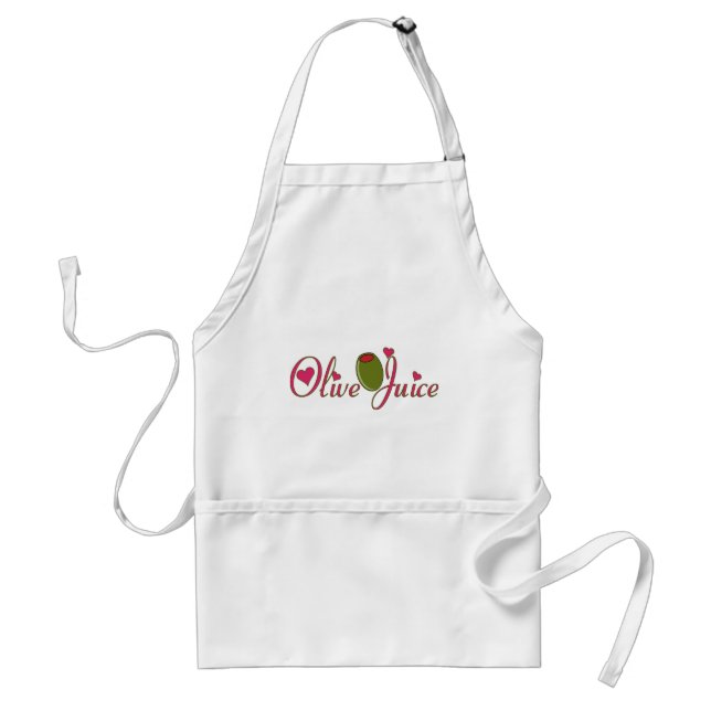 Olive Juice Standard Apron (Front)