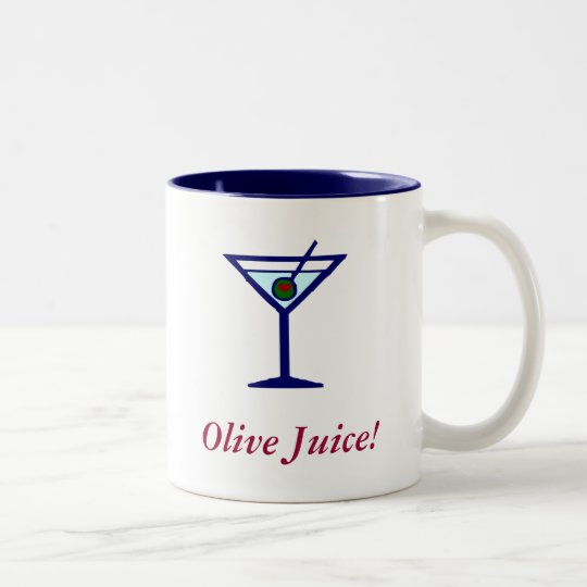 Olive Juice! Two-Tone Coffee Mug