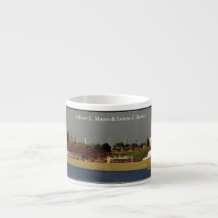 Olive L. Moore & Lewis J. Kuber espresso mug