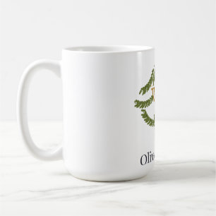 Olive & Light Hanukkah Olive Branch Jewish Mug