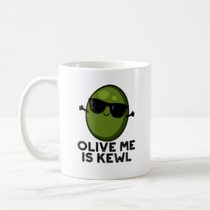 Olive Me Is Kewl Cool Olive Pun  Coffee Mug