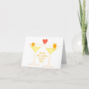 Olive Me Loves Olive You Card