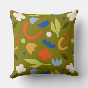 Olive Meadow Cushion