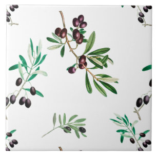Olive,mediterranean olives  tile